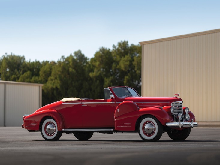1939 Cadillac V-16 Convertible Coupe by Fleetwood