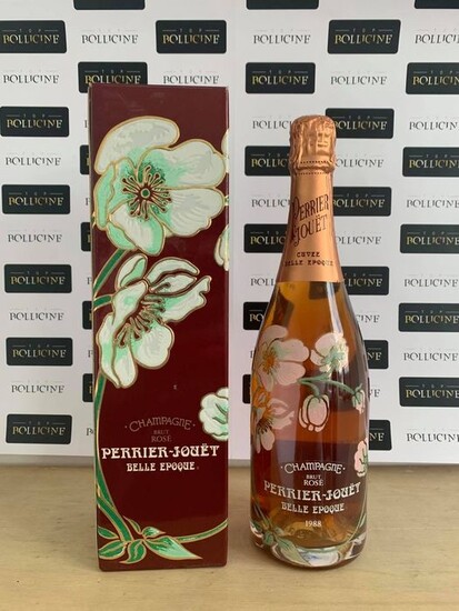 1988 Perrier-Jouet Belle Epoque Rose - Champagne Brut - 1 Bottle (0.75L)