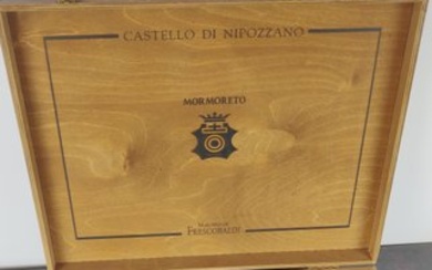 1996 Marchesi De Frescobaldi, Mormoreto + 2 Riedel Glasses - Tuscany - 2 Bottle (0.75L)