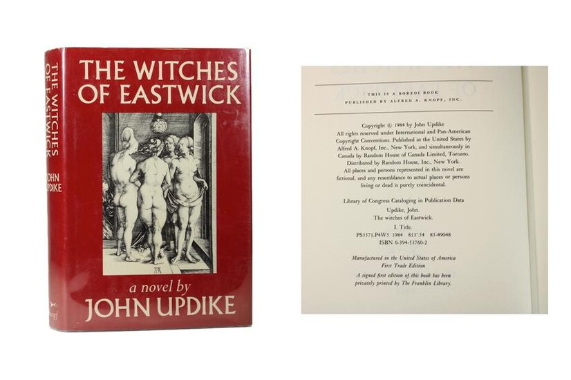 1st Ed. “The Witches of Eastwick” by Updike