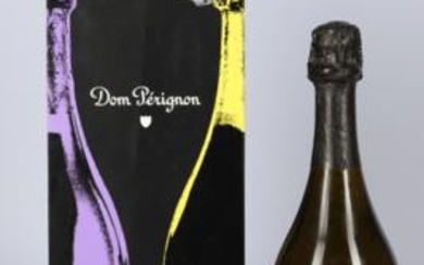 2002 Champagne Dom Pérignon Warhol Edition Vintage Brut, Champagne, 96 Falstaff-Punkte, in OVP
