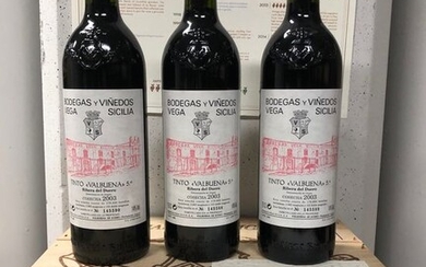 2003 Vega Sicilia 5º Valbuena - Ribera del Duero Reserva - 3 Bottles (0.75L)