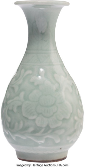 21300: A Chinese Song-Style Celadon Porcelain Yuhuchunp
