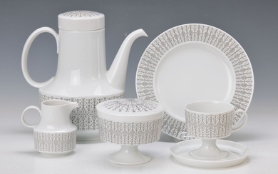 coffee set for 12 people, Rosenthal, Composition/Secunda...