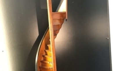 Architekturmodell - Bibliothekstreppe - England - Scale model, library stairs - Transition Style