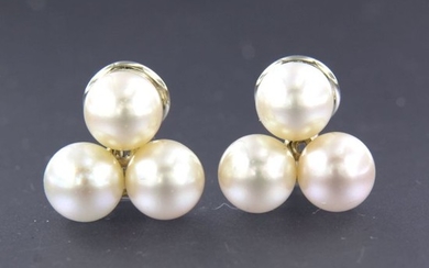 18 kt. White gold - Earrings