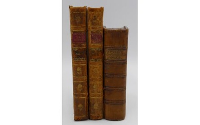 3 Bücher von VOLTAIRE, je mit Exlibris "Bücherei Dr. Eberhard VON CRANACH-SICHART Gauting" (wohl 188