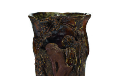 Paul Gauguin (1848-1903), Vase avec une baigneuse