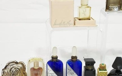 35 pc COLLECTION SMALL & MINIATURE PERFUME BOTTLES