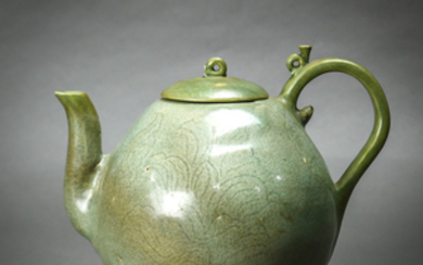 Korean Celadon Ceramic Teapot
