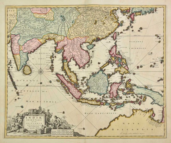 East Indies. Visscher (Nicolas), Indiae orientalis nec non Insularum nova descriptio, circa 1670