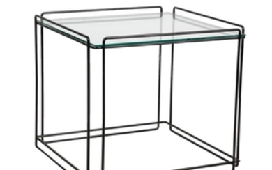 Max Sauze - Isocele Wire & Glass Table
