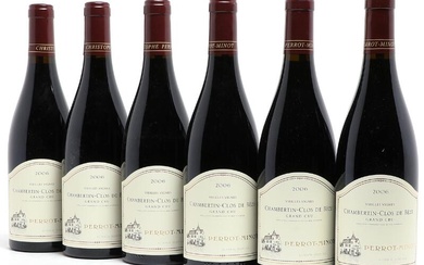 6 bts. Chambertin Clos de Bèze Grand Cru “Vieilles Vignes”, Domaine Perrot-Minot...