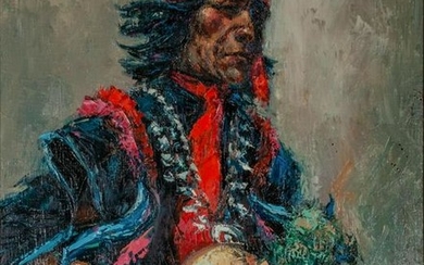 Noel Daggett (American, 1925- 2005) Dance of the Hopi