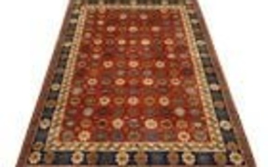 7X10 Allover Floral Tribal Afghan Herati Oriental Rug Handmade Carpet 69X98