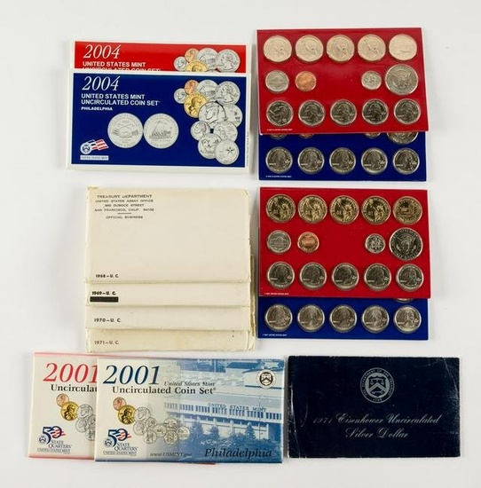 8 US Mint Sets