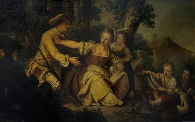 Painter from the 18th century. northernItaly. Romantic