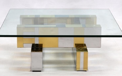 PAUL EVANS 'CITYSCAPES' COFFEE TABLE