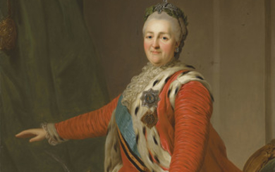 After Dimitry Levitsky, Portrait of Catherine the Great (1729-1796)