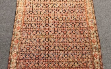 Antique Senneh Center Hall Carpet