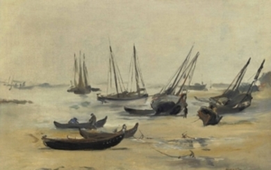 Edouard Manet (1832-1883), La plage à marée basse