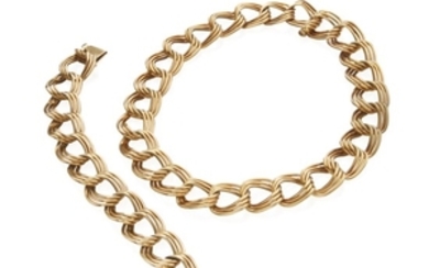 Gold Necklace and Bracelet, Tiffany & Co.
