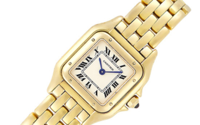 Gold 'Panthere' Wristwatch, Cartier