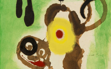 Joan Miro (1893-1983) (after) Four Pochoirs from 'Cartones' (Cramer 103)