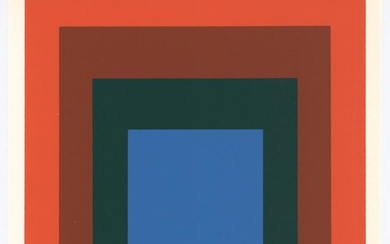Josef Albers Homage to the Square: Protected Blue