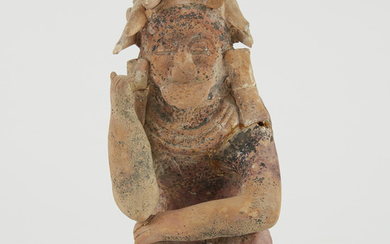 Jama Coaque Ecuador Pre-Columbian Pottery Figure