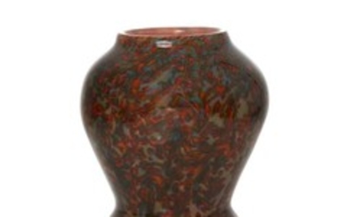 Monart, a cased glass vase, shape C...