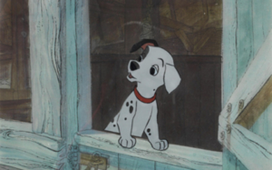 One Hundred and One Dalmatians: An animation cel of 'Patch'