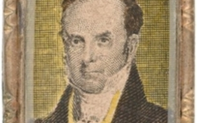 SUPERLATIVE DANIEL WEBSTER C. 1836 ELECTION HAND