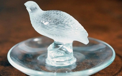Lalique Dove Ring Dish (As Is)