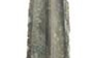 A BRONZE DAGGER, JIAN China, Zhou dynasty 44,5 cm lenght...