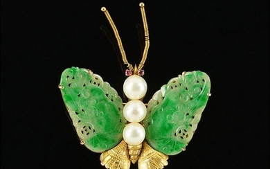 A Butterfly Brooch.