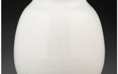 A Chinese Blanc-de-Chine Porcelain Vase, Qing Dy