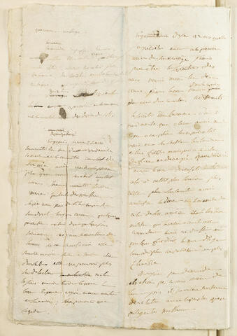 A FRAGMENT OF NAPOLEON'S FICTION