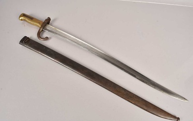 A French 1866 Chassepot Bayonet