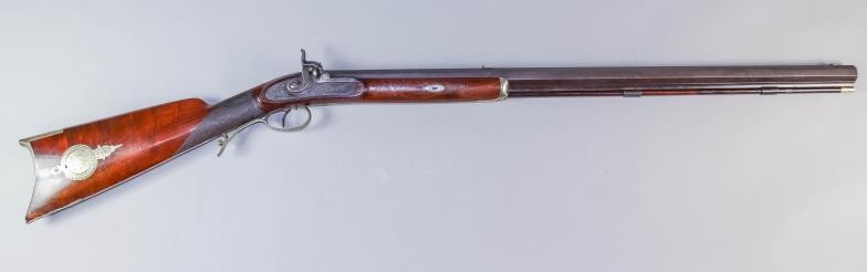 A Good 19th Century North American Plains Rifle, by...