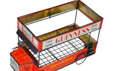 A Guinness Omnibus bottle crate, 47 by 22 by 27cm high.