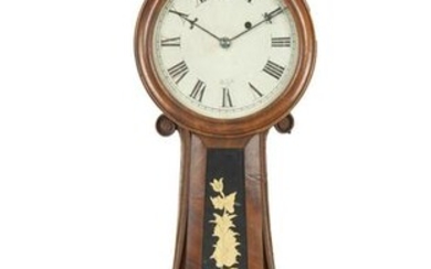 A Horace Tifft banjo wall clock
