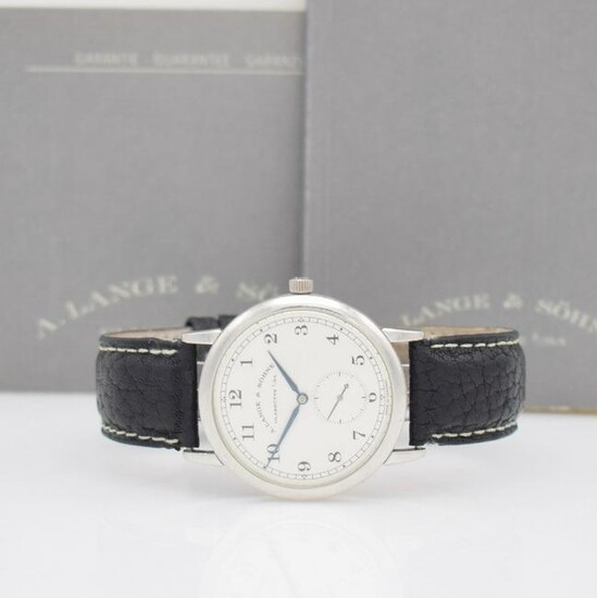 A. LANGE & SÖHNE platinum gents wristwatch model 1815