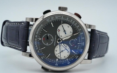 A. Lange & Sohne Saxonia Triple Split 18K Watch