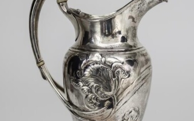 A Late Victorian Silver Water Pot, by Edward Barnard...