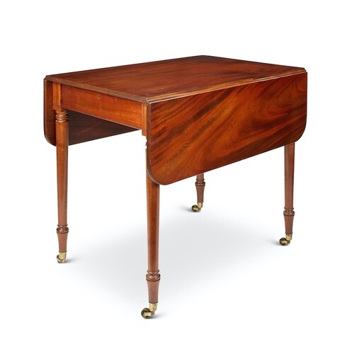 A Regency mahogany pembroke table by Henry Walker of Lancast...