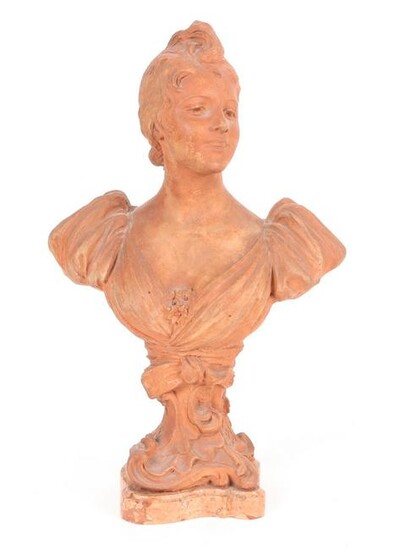 A Terracotta Bust Circa 1900