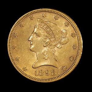A United States 1898 Liberty Head $10 Gold Coin
