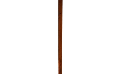 A WALKING CANE WITH CARVED HANDLE, CHINA, 19TH CEN.