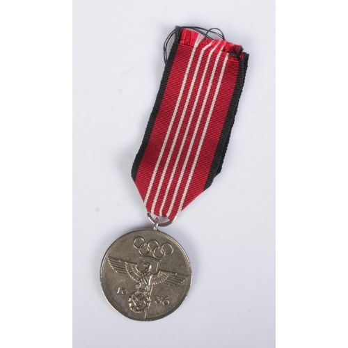 A WWII Third Reich 1936 Berlin Olympics civil decoration med...
